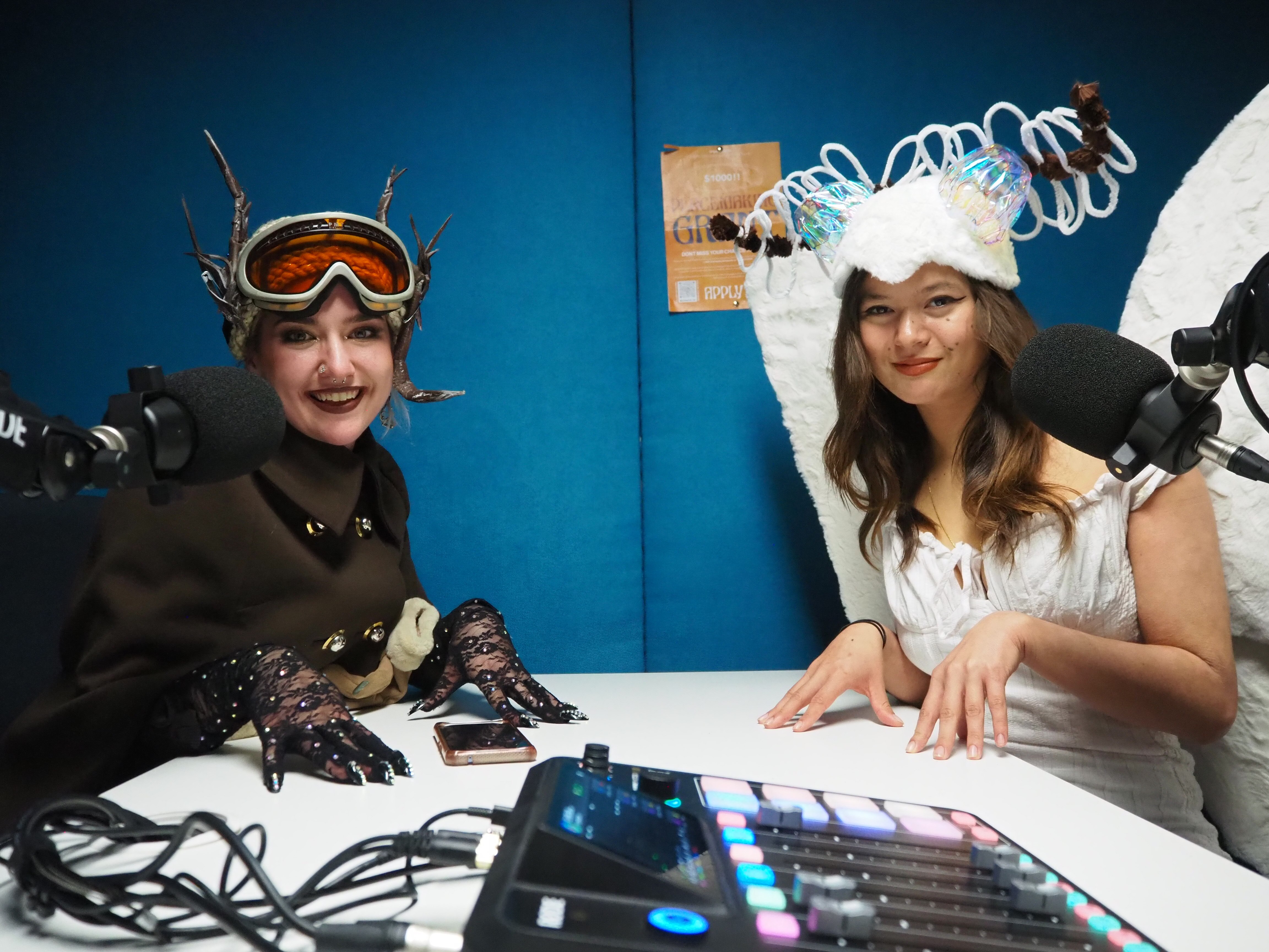 Two uni students share their love of insects in a new podcast