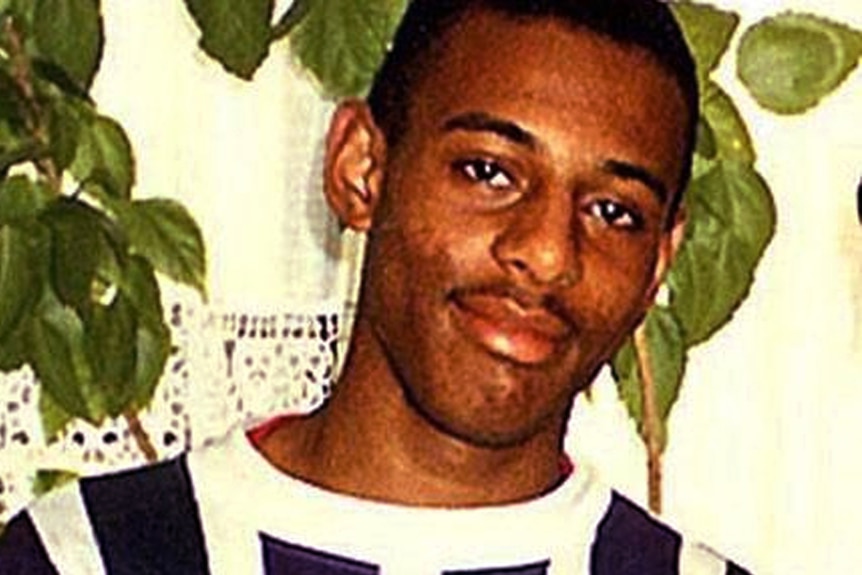 Stephen Lawrence who was stabbed to death in south London in 1993