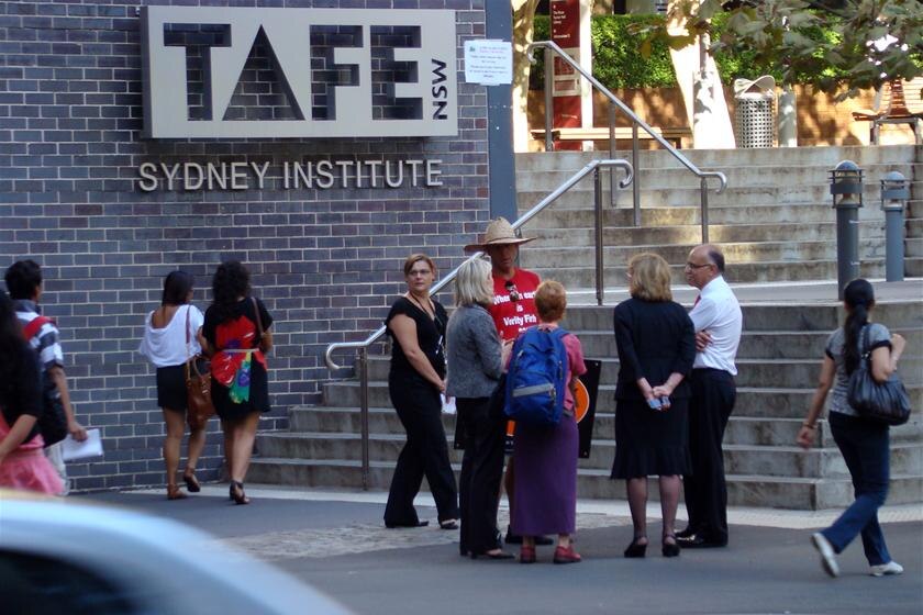 Tafe teachers strike