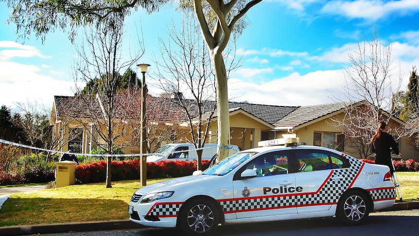 An elderly man was found dead in this Red Hill home on Sunday.