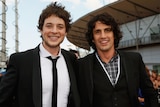 Comedians Hamish Blake and Andy Lee got their starts on community television.