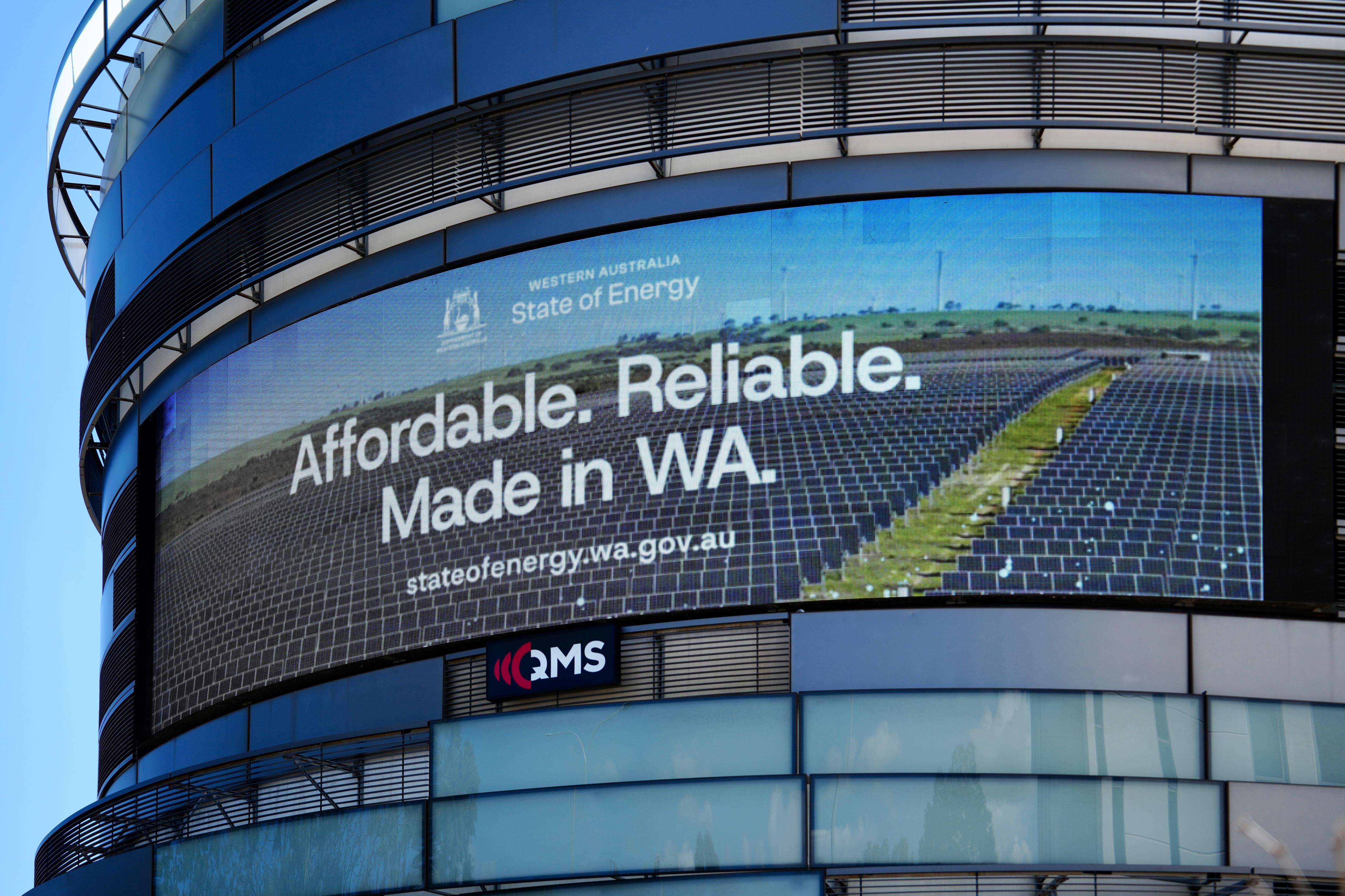 'It won't work': WA opposition blasts 'State of Energy' ad campaign