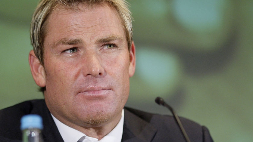 Life bans: Shane Warne wants the ICC to get tough on match fixers.
