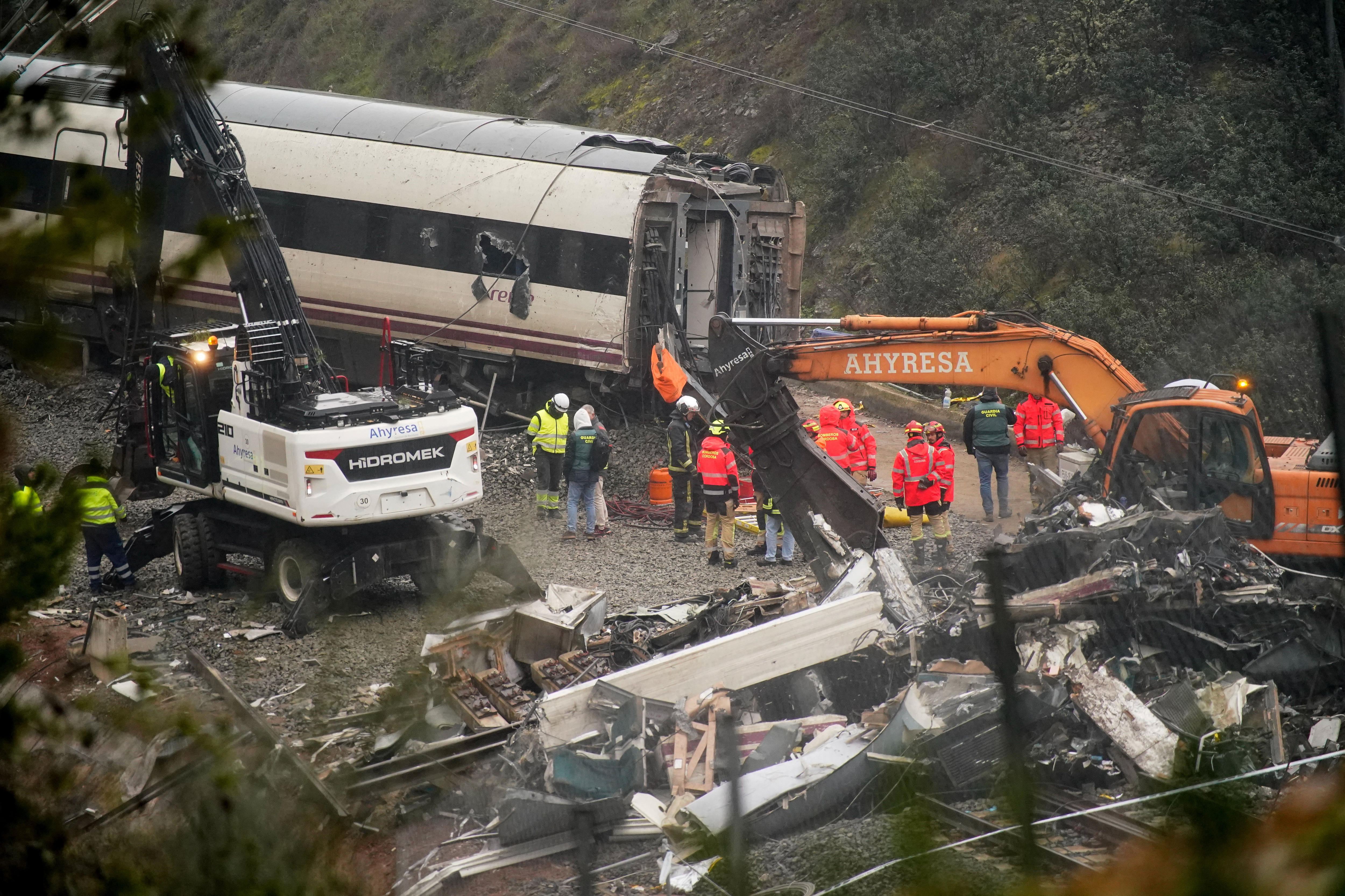 Death toll from Spanish high-speed train disaster rises to 45