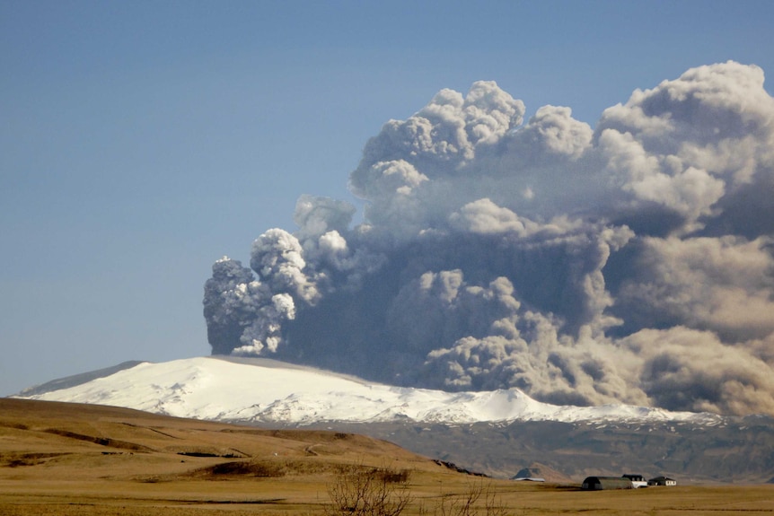 Eyjafjallajokull volcano