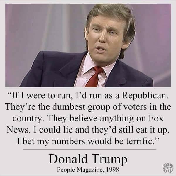 Donald Trump fake quote