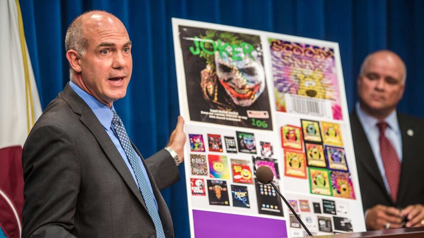 US special agents show common synthetic drugs