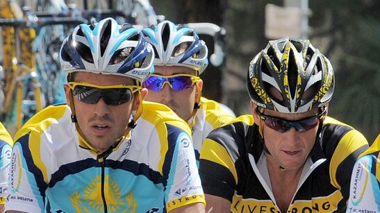 Rivals: Contador says Armstrong has the experience to prepare perfectly for the Tour de France.