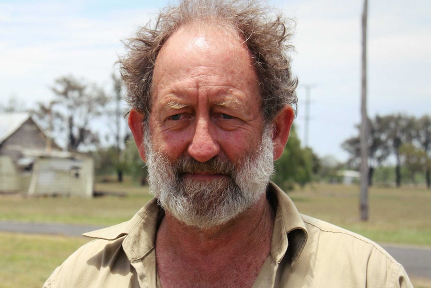Glen Beutel, the last resident of Acland