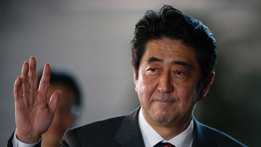 Japan's Prime Minister Shinzo Abe. (Reuters: Toru Hanai)