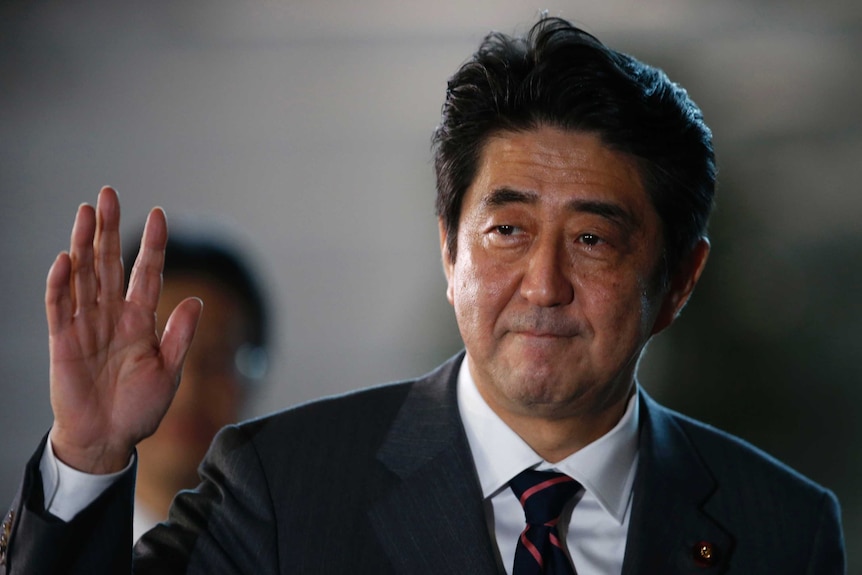 Japan's Prime Minister Shinzo Abe. (Reuters: Toru Hanai)
