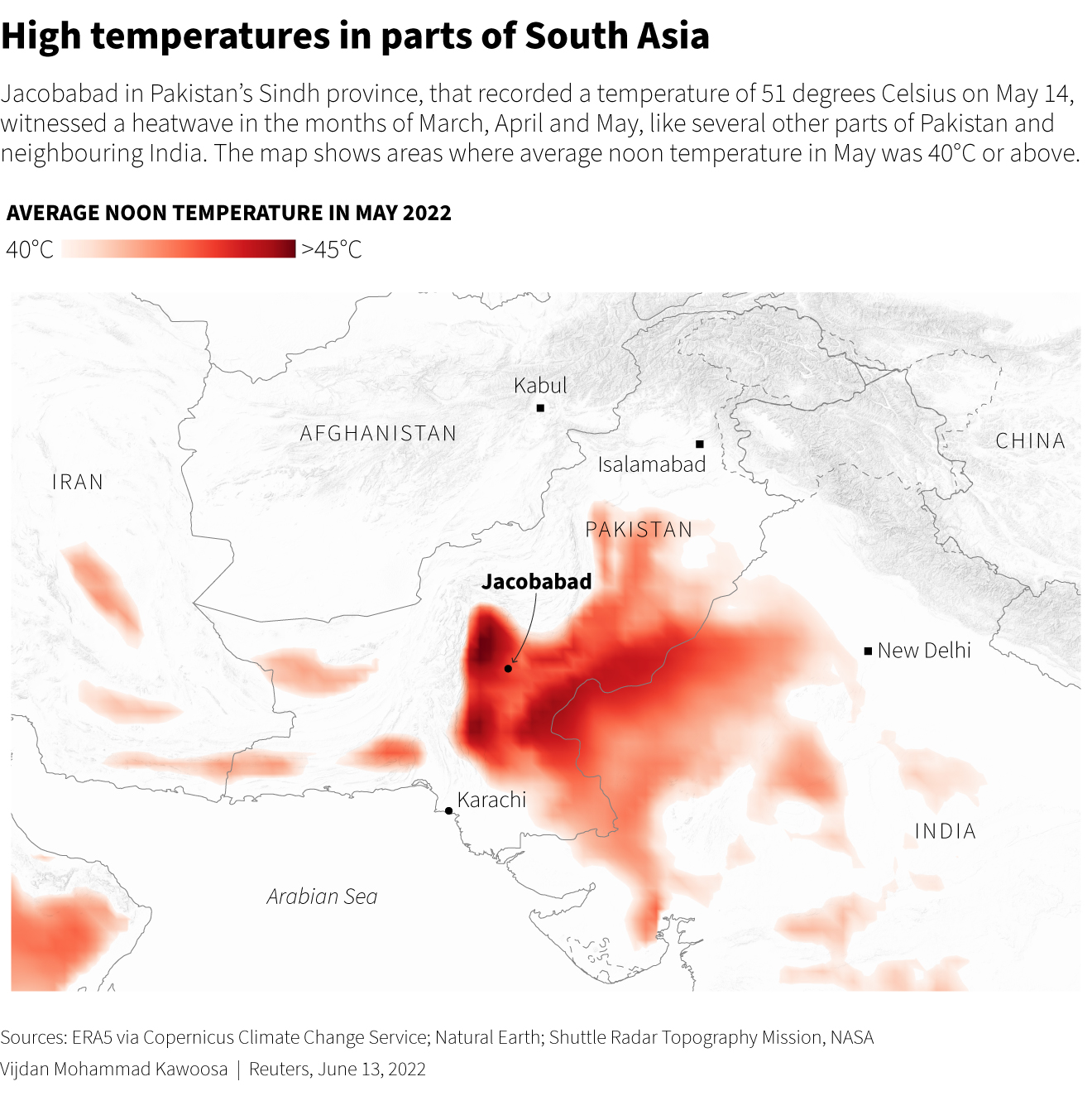 Graphic hottest city