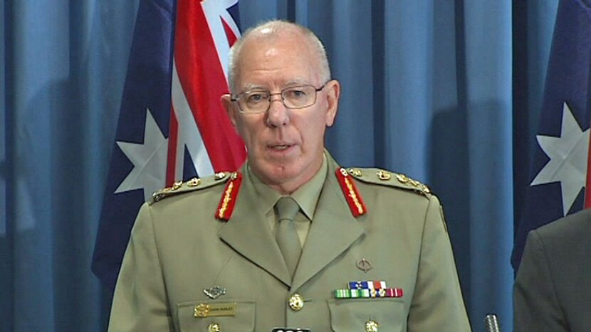 Defence Force Chief David Hurley
