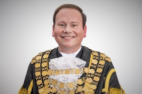 Danny Gibson, mayor of Launceston