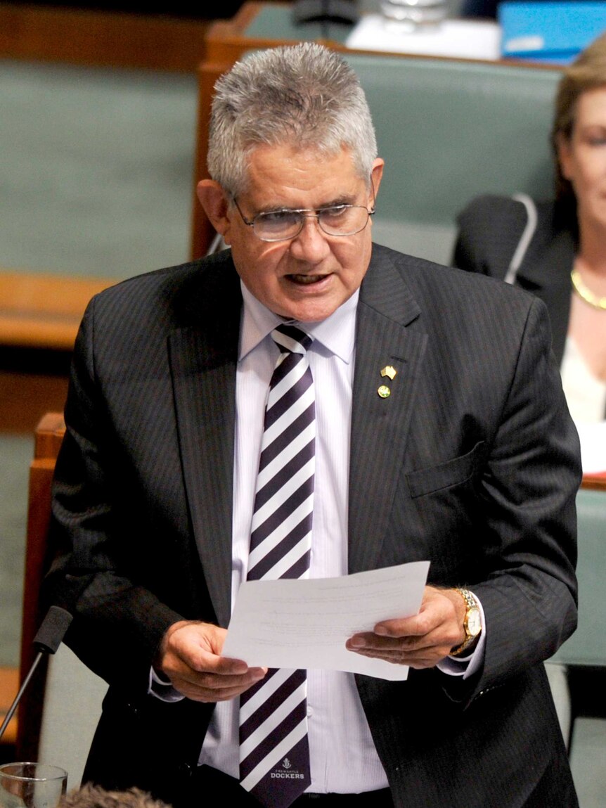 Ken Wyatt chairs the Joint Parliamentary Committee on Constitutional Recognition.