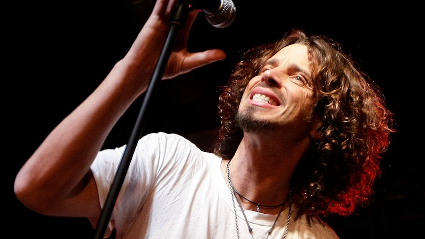 Singer Chris Cornell is performing at the Columbia Club on February 27, 2009 in Berlin, Germany.