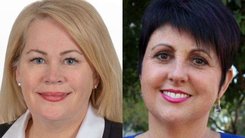 Labor's Colleen Yates and the Liberal's Alyssa Hayden (l-r) have both been in the firing line.
