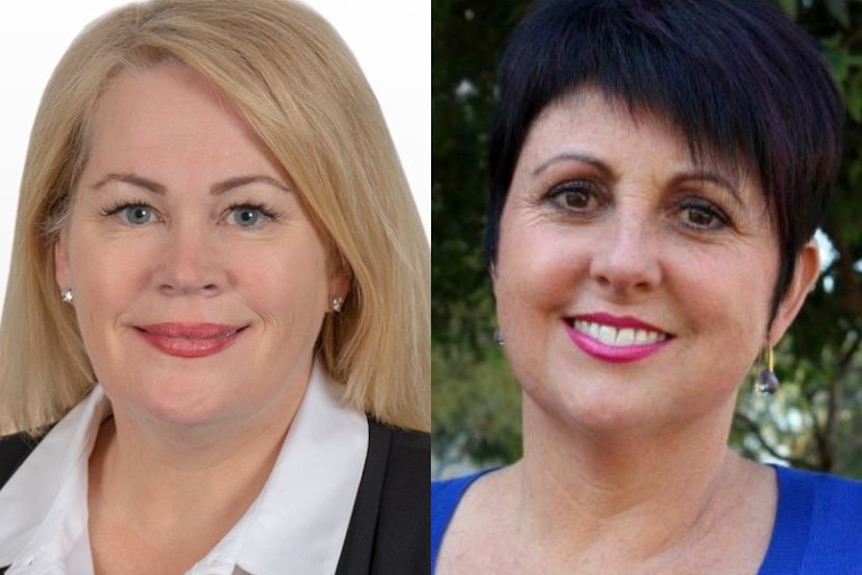 Composite image of Darling Range Labor candidate Colleen Yates and Liberal candidate Alyssa Hayden.