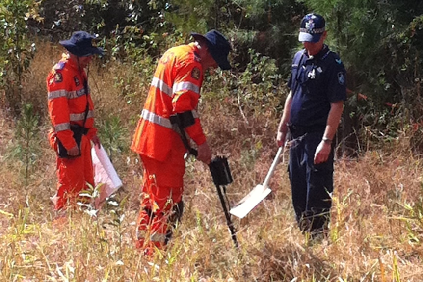 Police search area for Morcombe clues