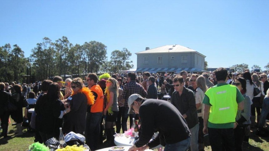 Thousands of people visited Hunter wineries at the weekend as part of the annual Lovedale Long Lunch.