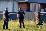 Police at house in Biddeston