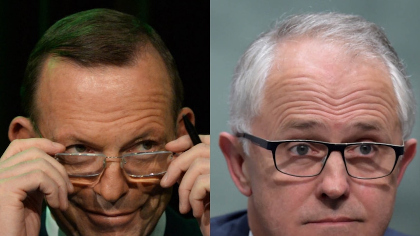 Tony Abbott and Malcolm Turnbull