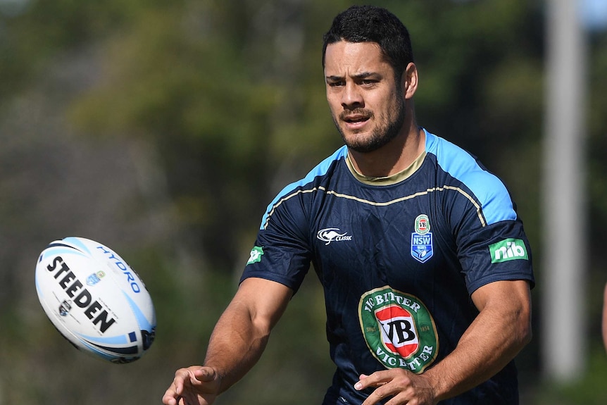 Jarryd Hayne will play in the centres for the Blues in Origin return.