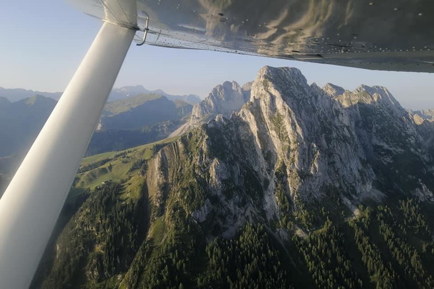 Flying doctor - Swiss Alps