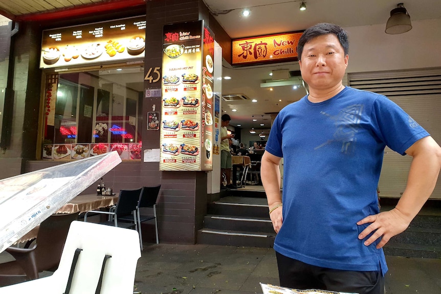 Victor Tan, manager of New Chilli House