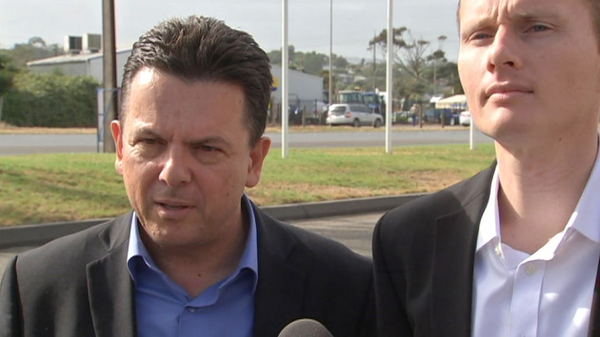 Nick Xenophon responds to question about cuts