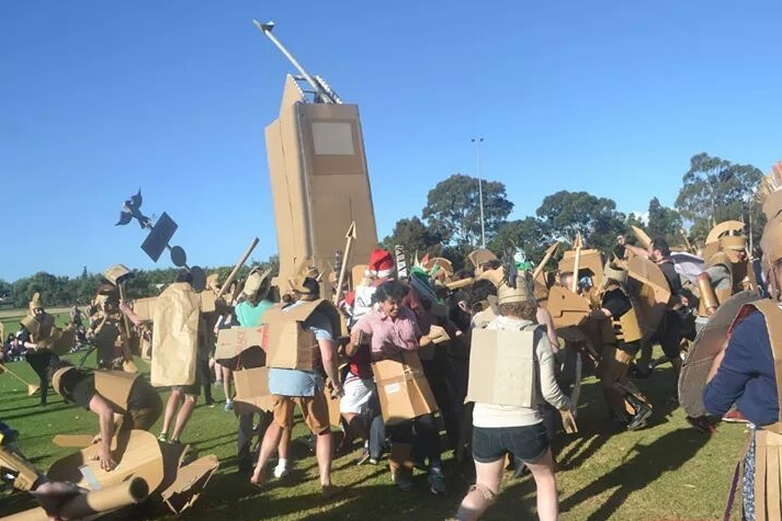 Boxwars warriors do battle in Melbourne.