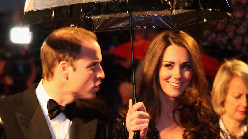 Catherine, Duchess of Cambridge, on the red carpet