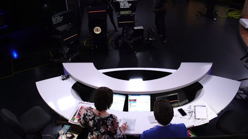 ABC News Breakfast studio.