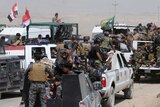 Iraqi forces prepare for an operation in Anbar