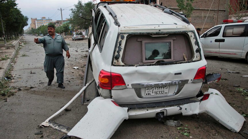 Bombing of Abdullah Abdullah's convoy in Kabul