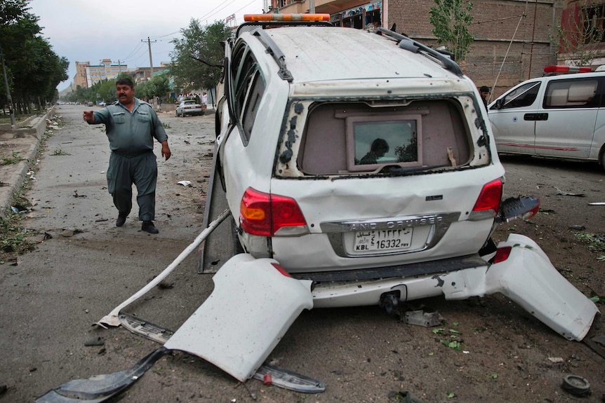 Bombing of Abdullah Abdullah's convoy in Kabul