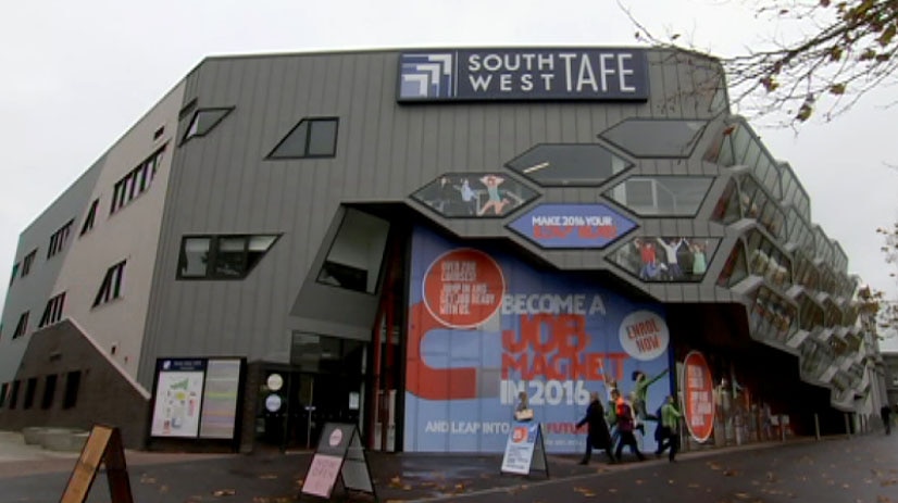 The exterior of South West Tafe.