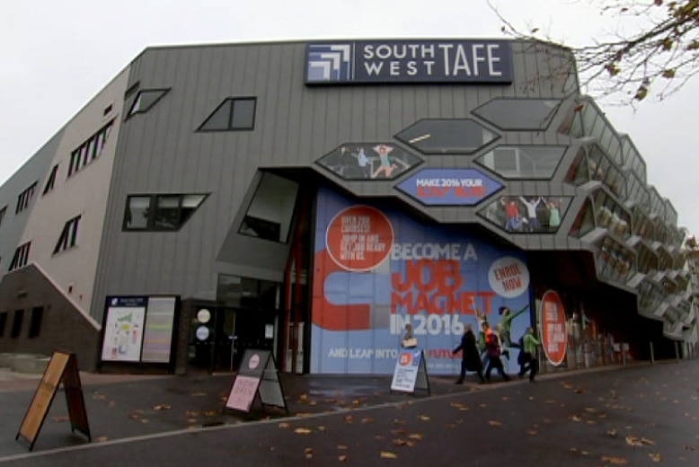 The exterior of South West Tafe.