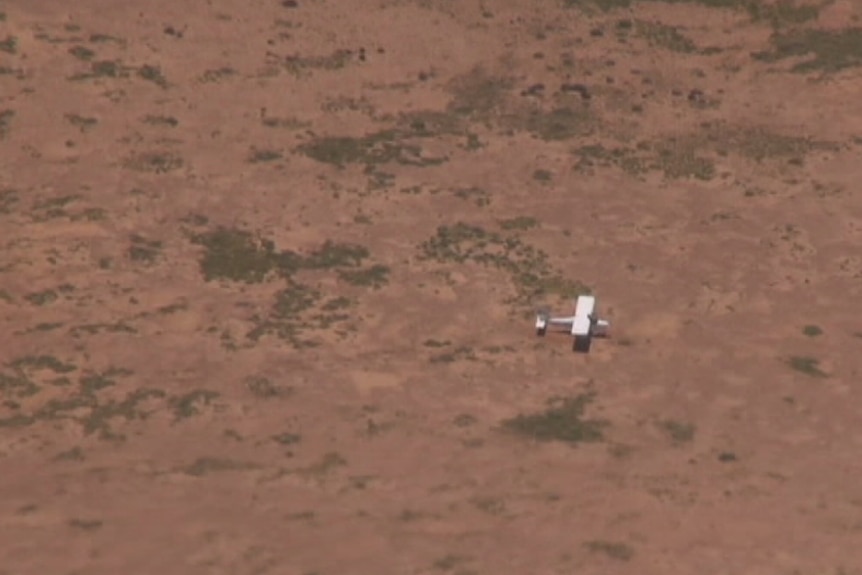 Plane wreckage near Marree