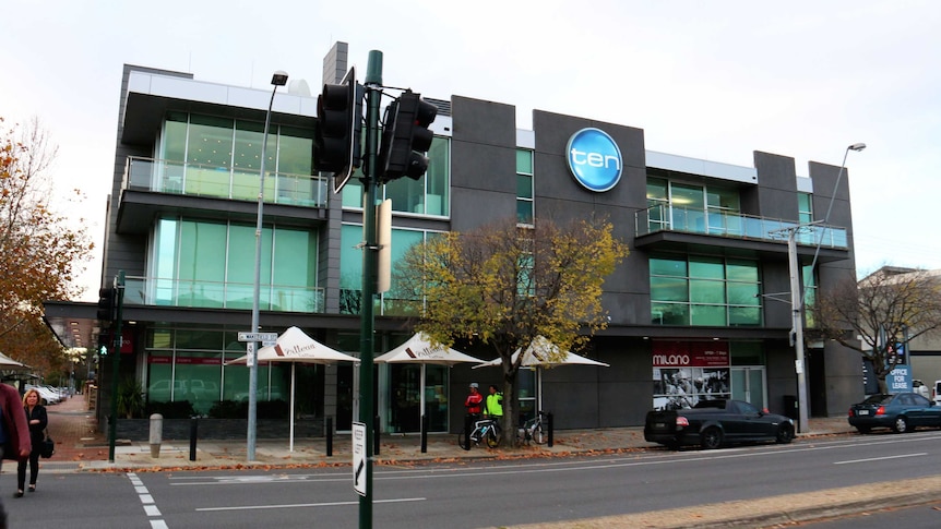 Channel 10 building in Adelaide