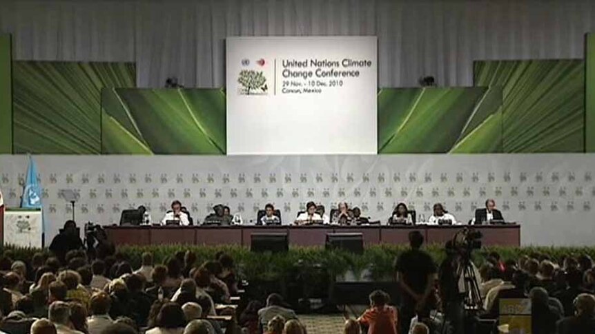 Delegates at the UNFCCC's Cancun Conference on Climate (ABC News)