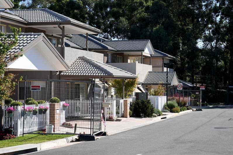 An aged care facility from the street