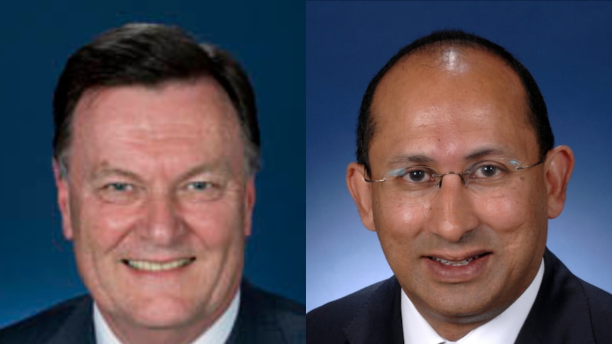 Government secretaries Michael Thawley and Peter Varghese