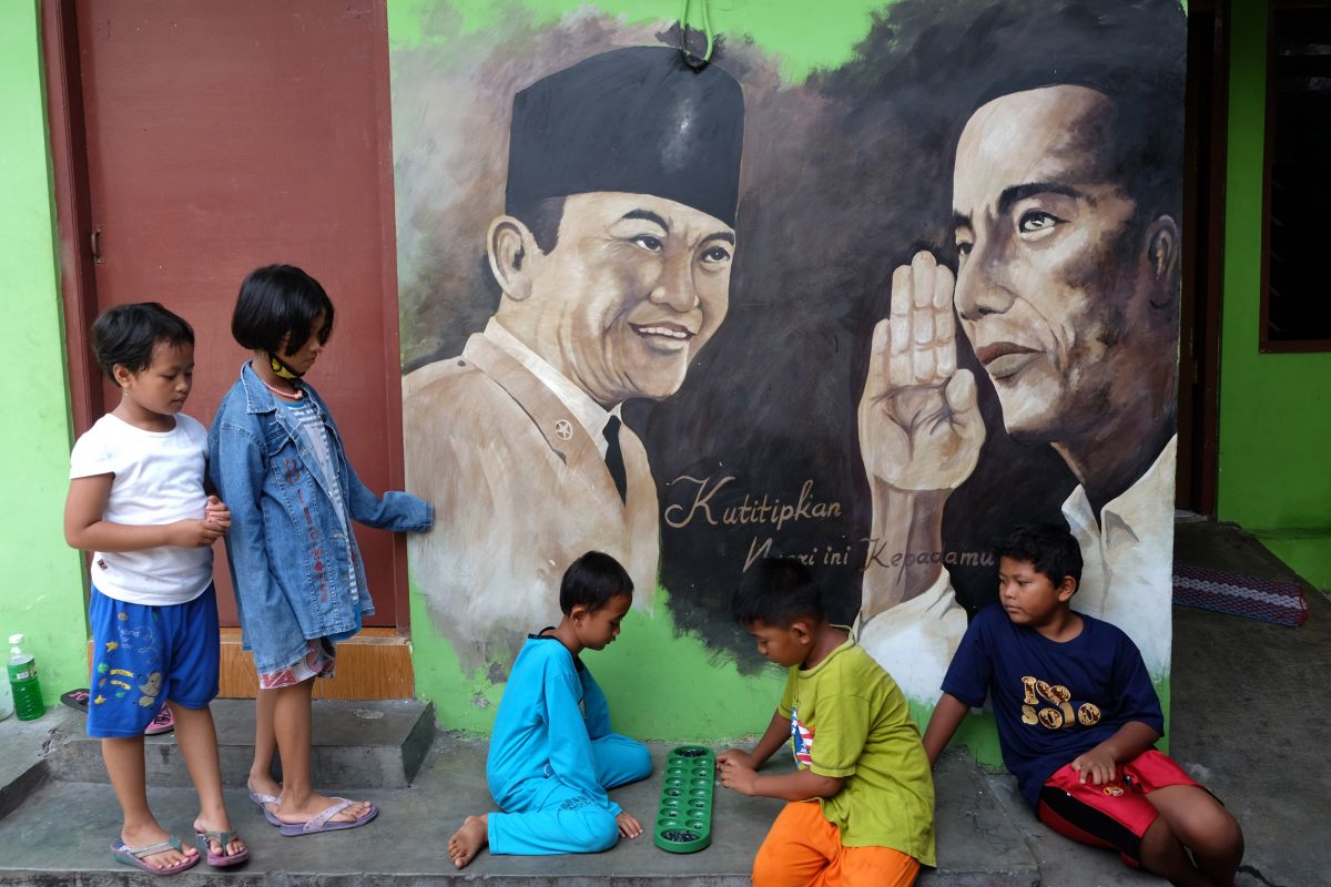 Orphans - A group of children hanging out