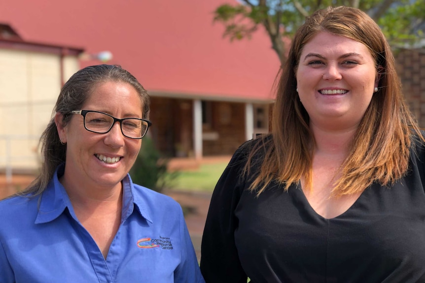 Portrait of Candice Lupton and Ella Budrikis