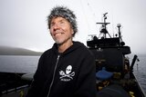 Sea Shepherd crew member
