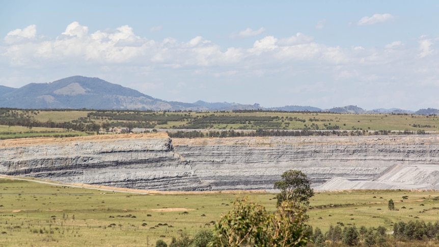 A coal mine outside Muswellbrook, NSW.