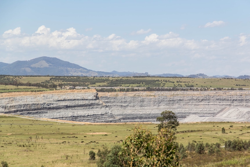 A coal mine outside Muswellbrook, NSW.