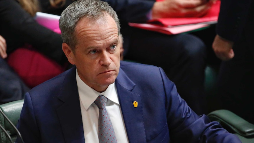 Bill Shorten during Question Time