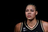 Basketballer Liz Cambage running out for Las Vegas Aces